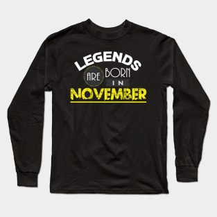 November Long Sleeve T-Shirt